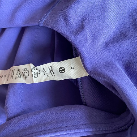 Lululemon Align Tank High Neck in Charged Indigo size 2 - Picture 3 of 3